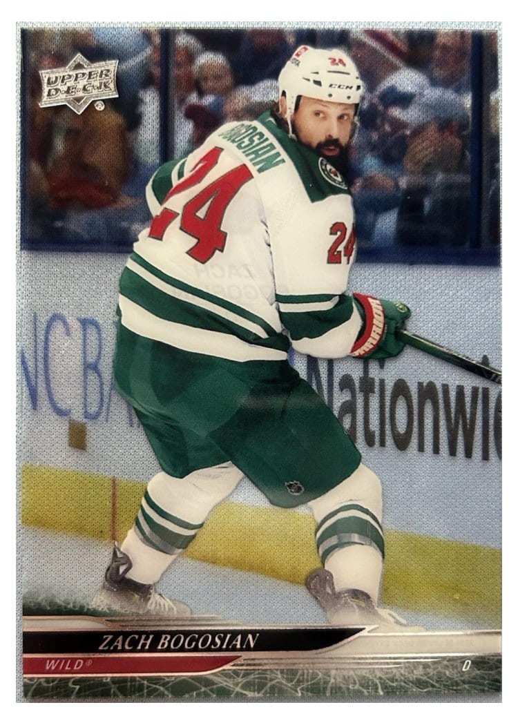 2024-25 Upper Deck Base Set Zach Bogosian Clear Cut #567 card