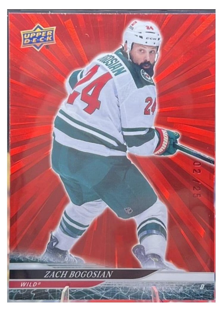 2024-25 Upper Deck Base Set Zach Bogosian #567 card