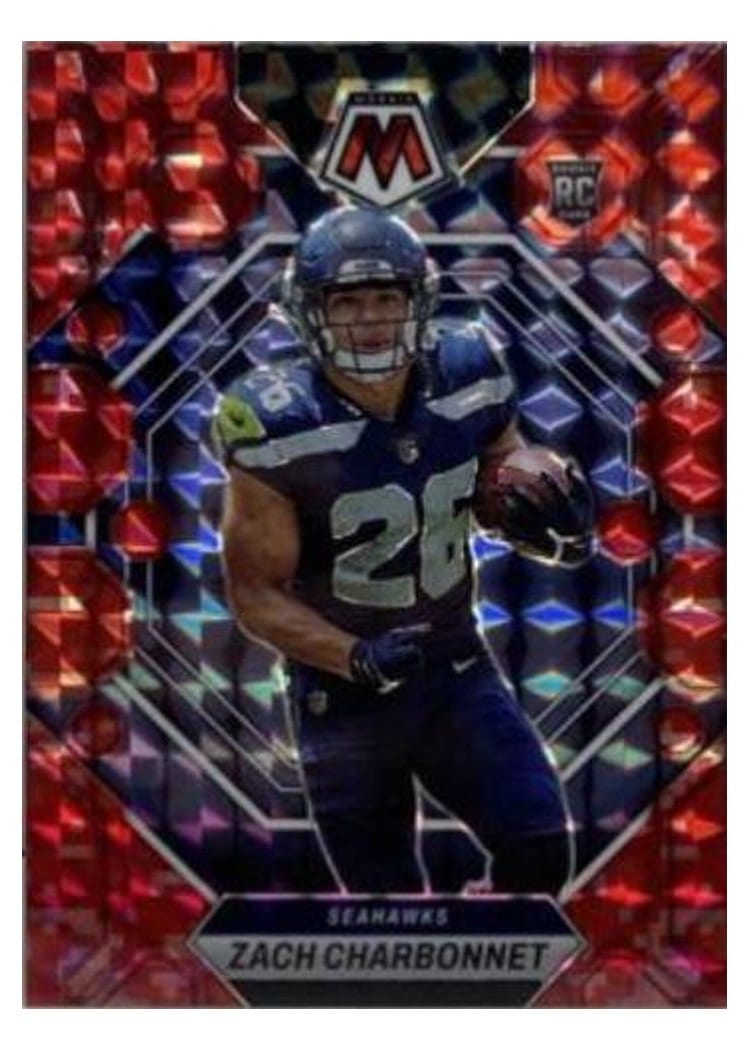 2023 Panini Mosaic Base Set Zach Charbonnet #379 card