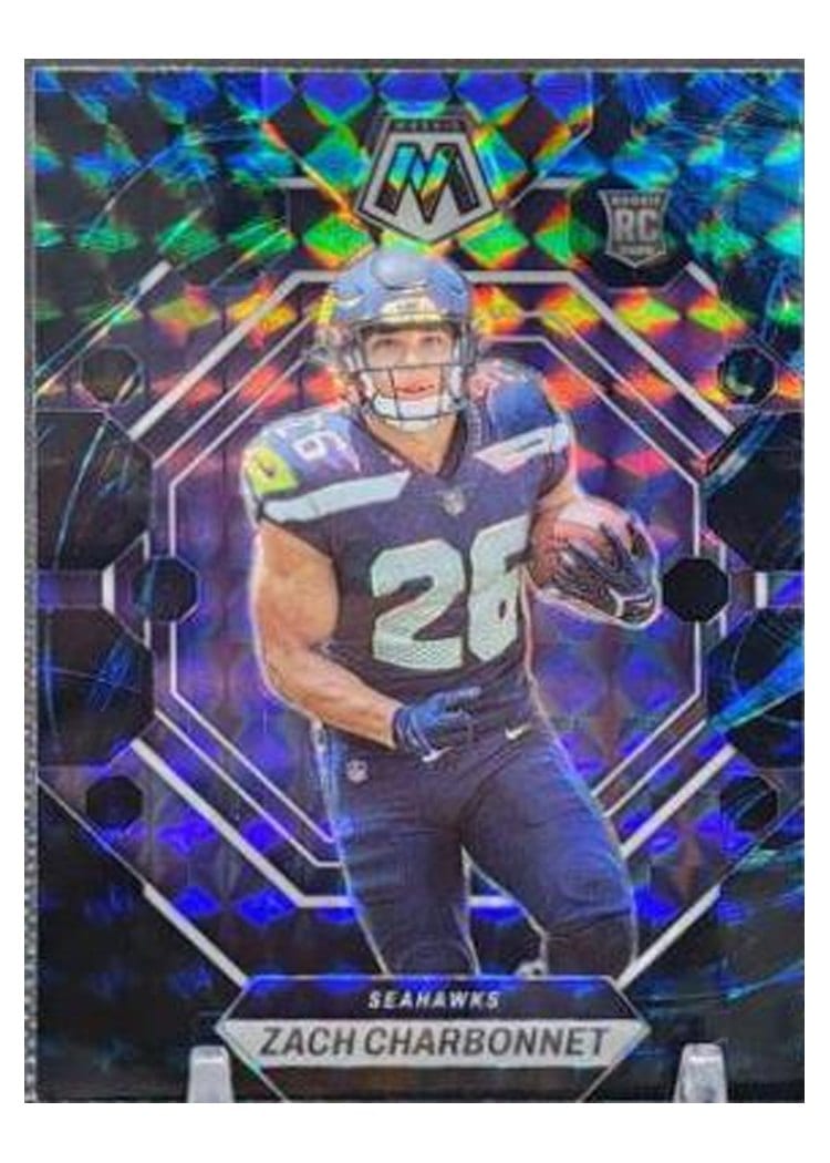 2023 Panini Mosaic Base Set Zach Charbonnet #379 card
