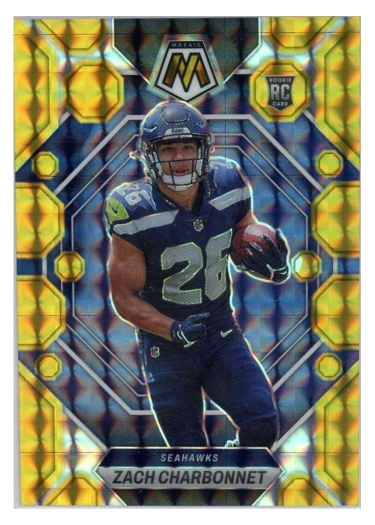 2023 Panini Mosaic Base Set Zach Charbonnet #379 card
