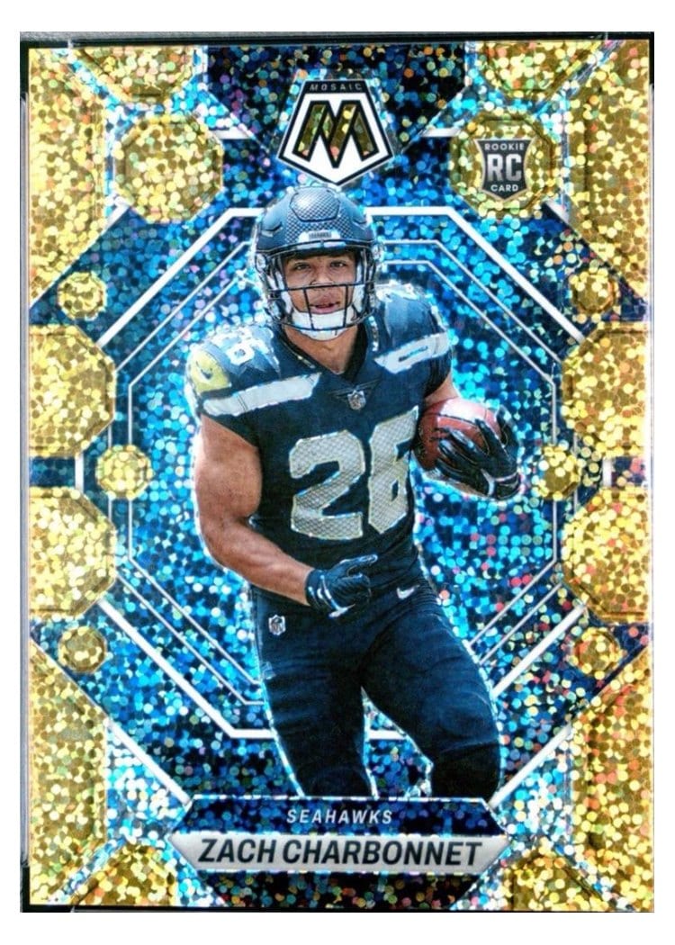 2023 Panini Mosaic Base Set Zach Charbonnet #379 card