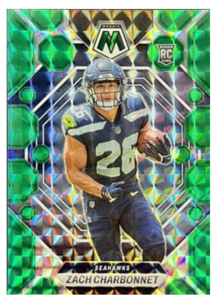 2023 Panini Mosaic Base Set Zach Charbonnet #379 card