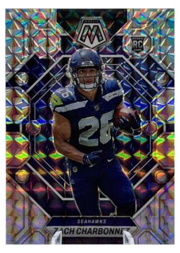 2023 Panini Mosaic Base Set Zach Charbonnet #379 card