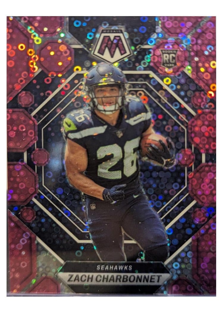 2023 Panini Mosaic Base Set Zach Charbonnet #379 card