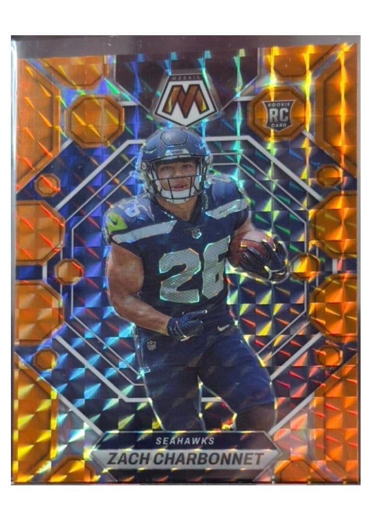 2023 Panini Mosaic Base Set Zach Charbonnet #379 card