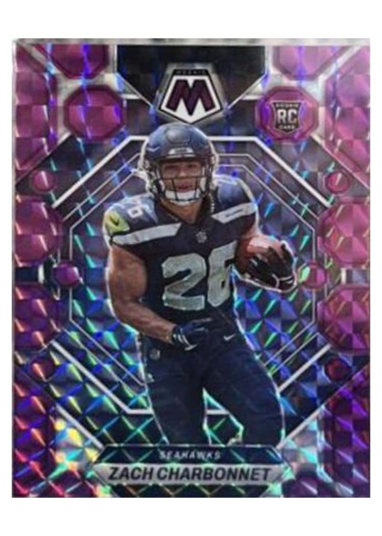2023 Panini Mosaic Base Set Zach Charbonnet #379 card
