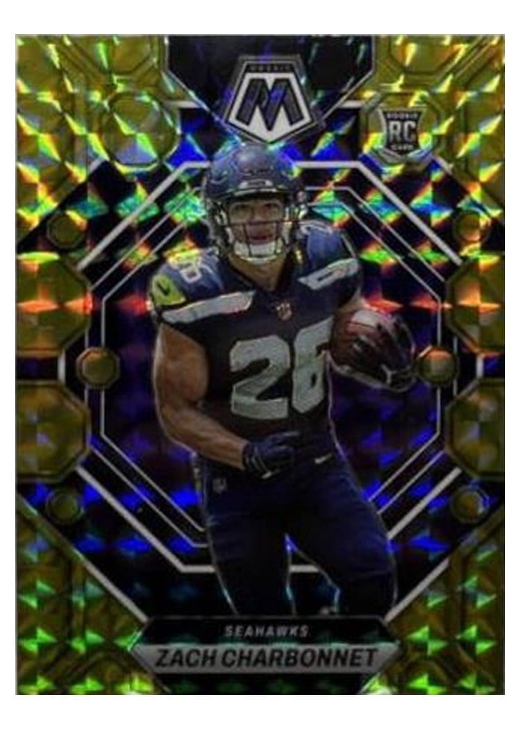2023 Panini Mosaic Base Set Zach Charbonnet #379 card