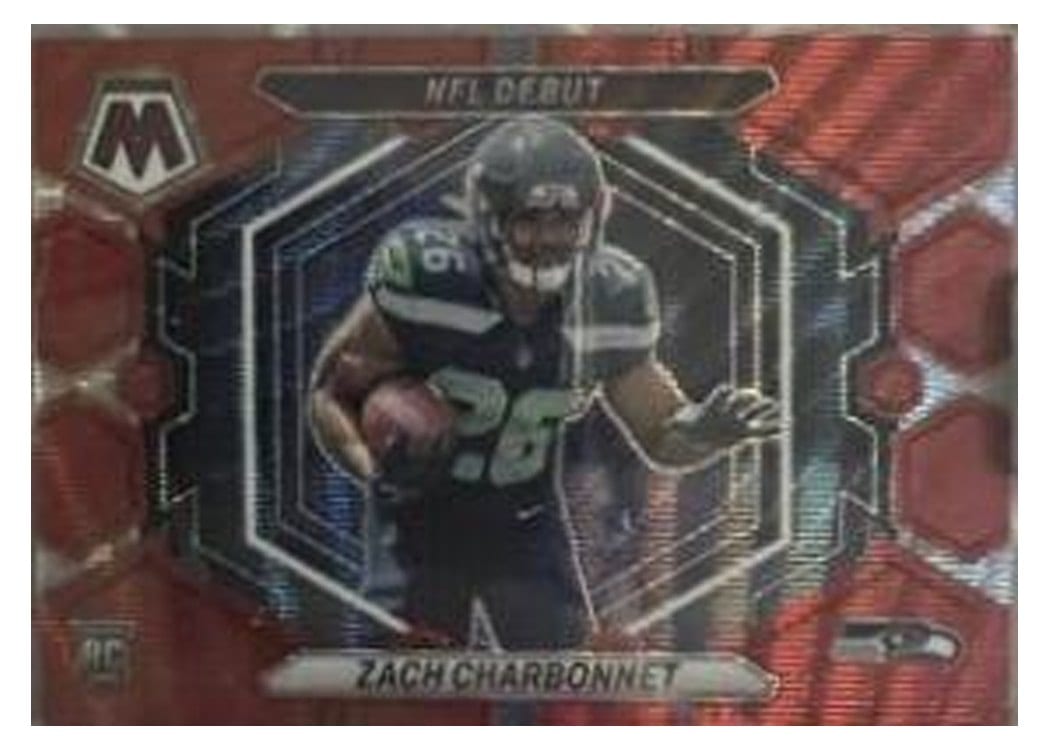 2023 Panini Mosaic Base Set Zach Charbonnet #379 card