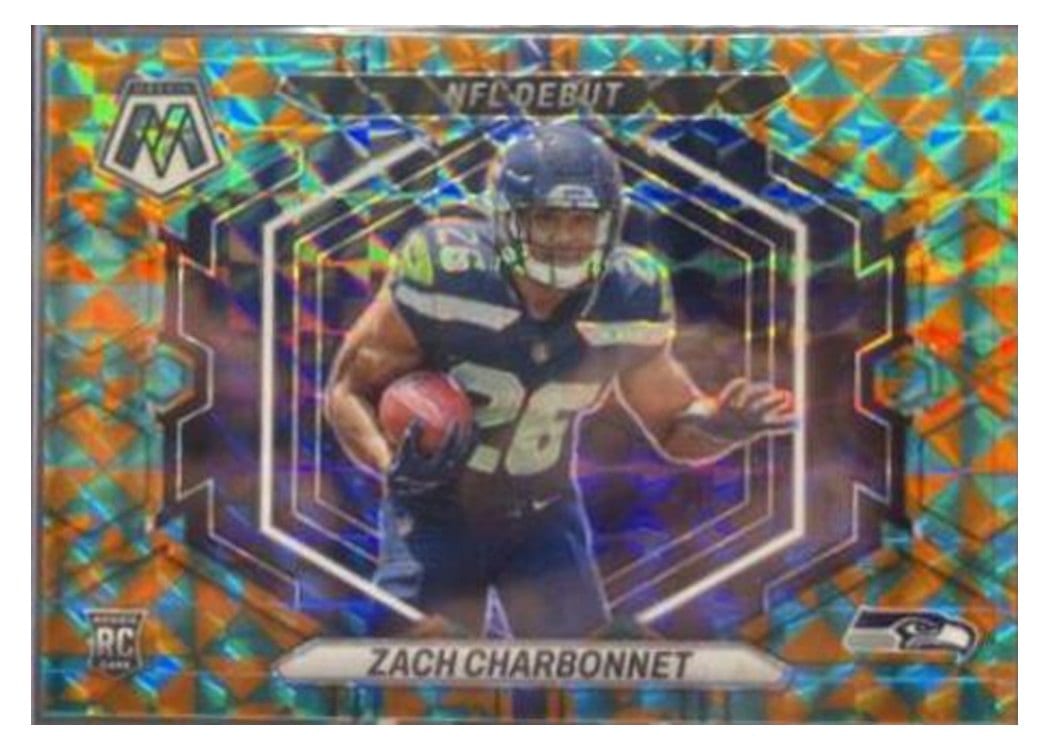 2023 Panini Mosaic Base Set Zach Charbonnet #379 card