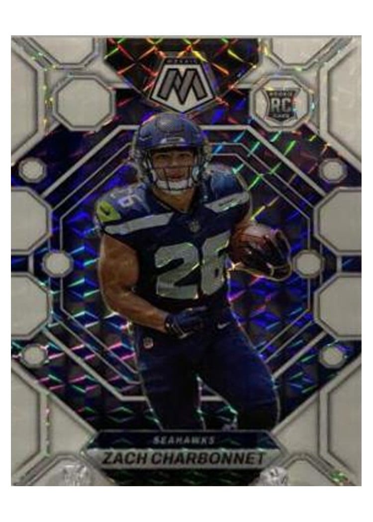 2023 Panini Mosaic Base Set Zach Charbonnet #379 card