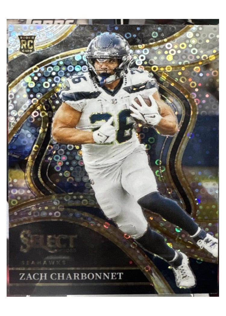 2023 Panini Select Base Set Zach Charbonnet #202 card