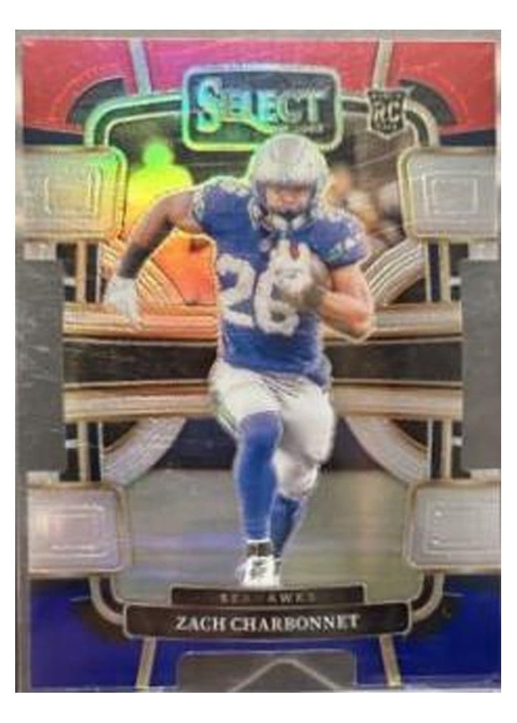 2023 Panini Select Base Set Zach Charbonnet #202 card
