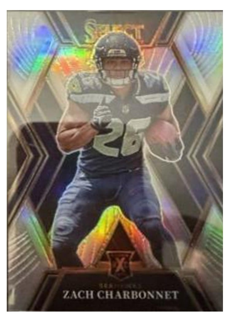 2023 Panini Select Base Set Zach Charbonnet #202 card