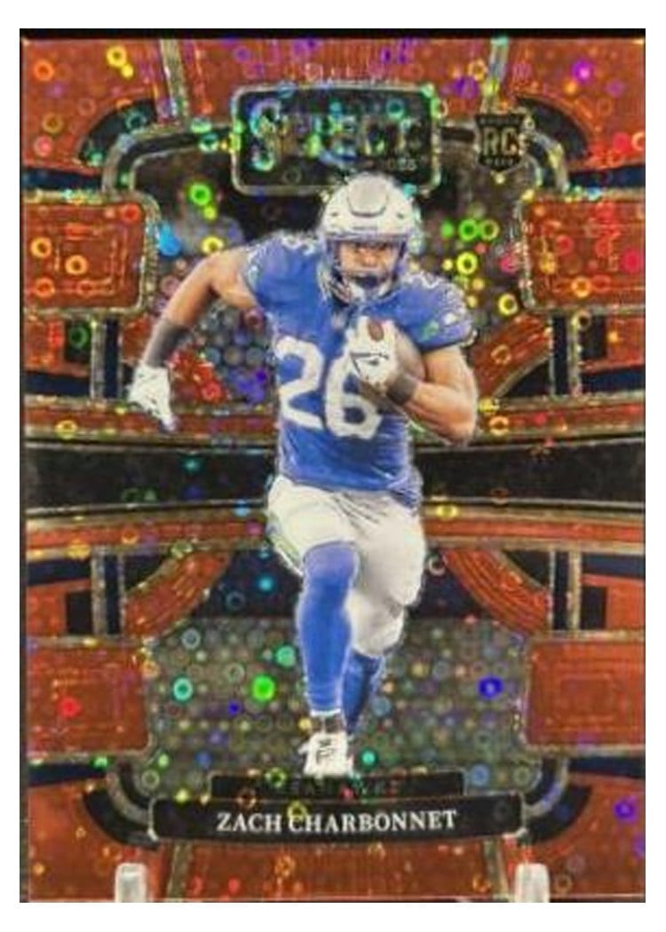 2023 Panini Select Base Set Zach Charbonnet #202 card