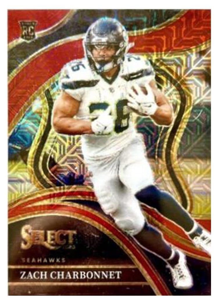 2023 Panini Select Base Set Zach Charbonnet #202 card