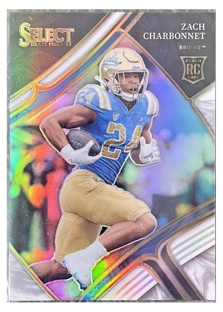 2023 Panini Select Base Set Zach Charbonnet #202 card