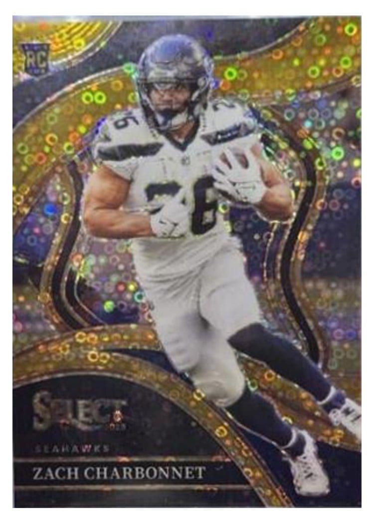 2023 Panini Select Base Set Zach Charbonnet #202 card