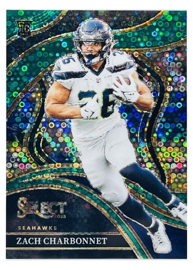 2023 Panini Select Base Set Zach Charbonnet #202 card