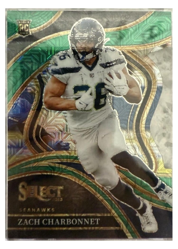 2023 Panini Select Base Set Zach Charbonnet #202 card