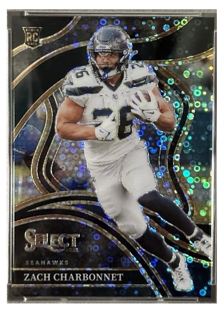 2023 Panini Select Base Set Zach Charbonnet #202 card