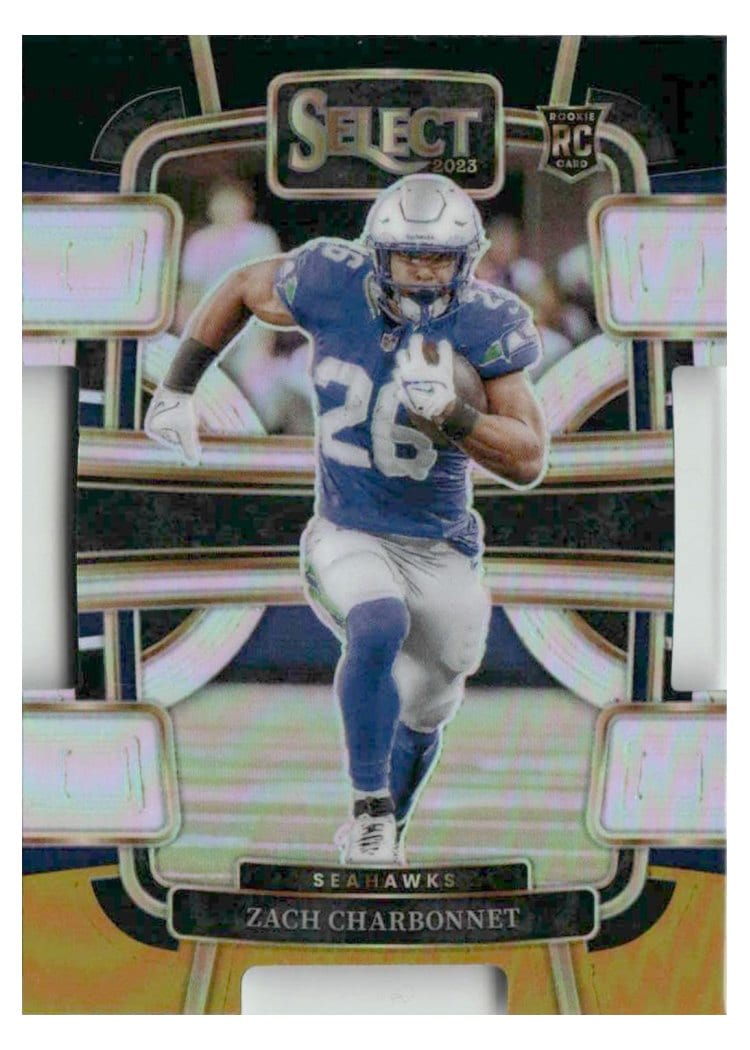 2023 Panini Select Base Set Zach Charbonnet #86 card