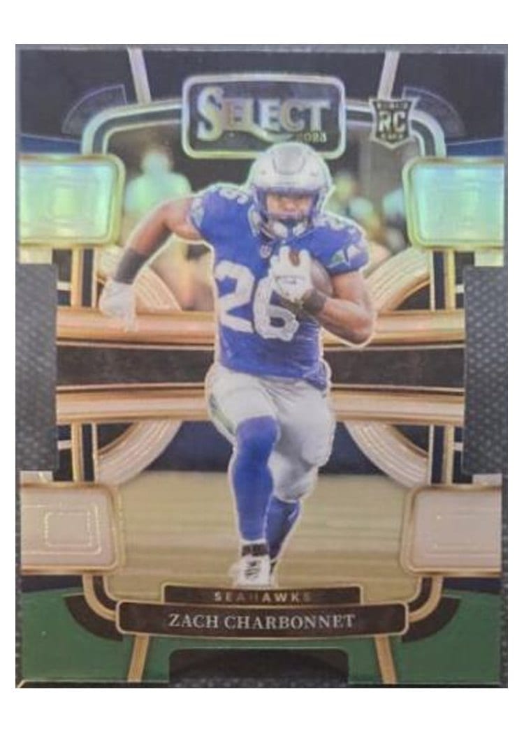2023 Panini Select Base Set Zach Charbonnet #86 card