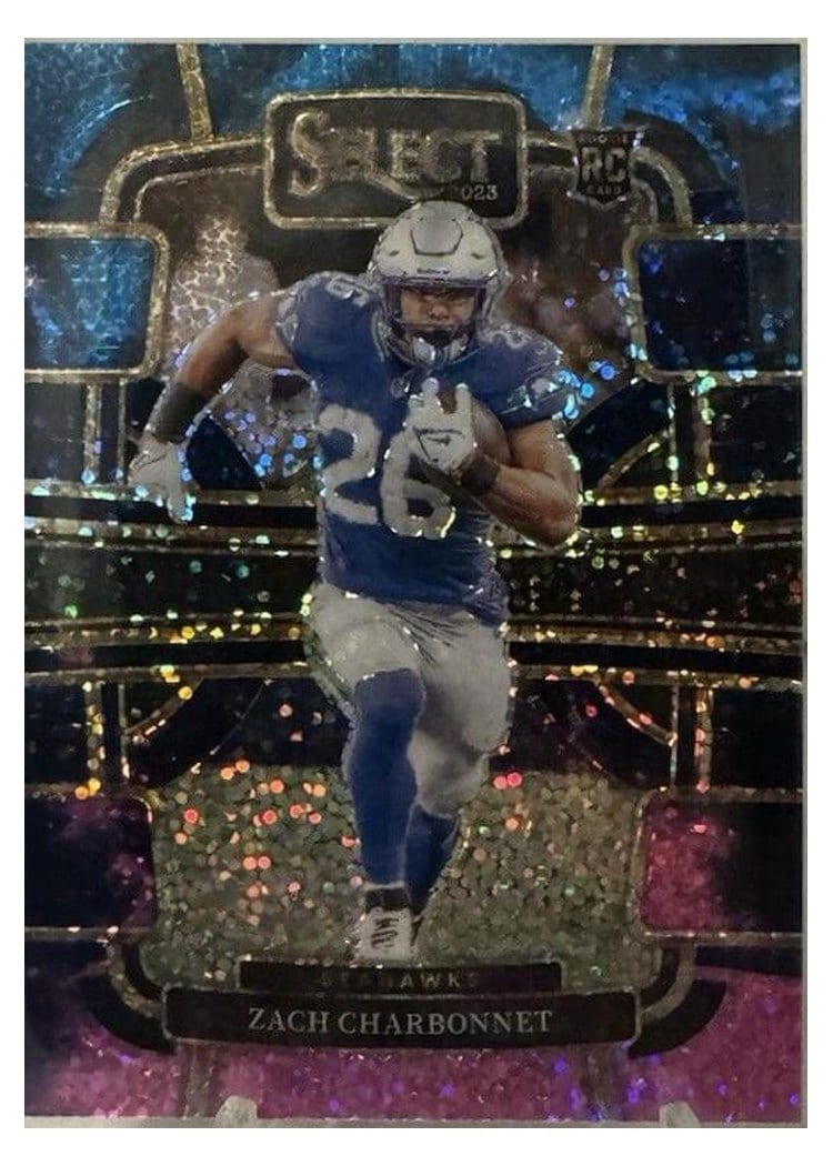 2023 Panini Select Base Set Zach Charbonnet #86 card