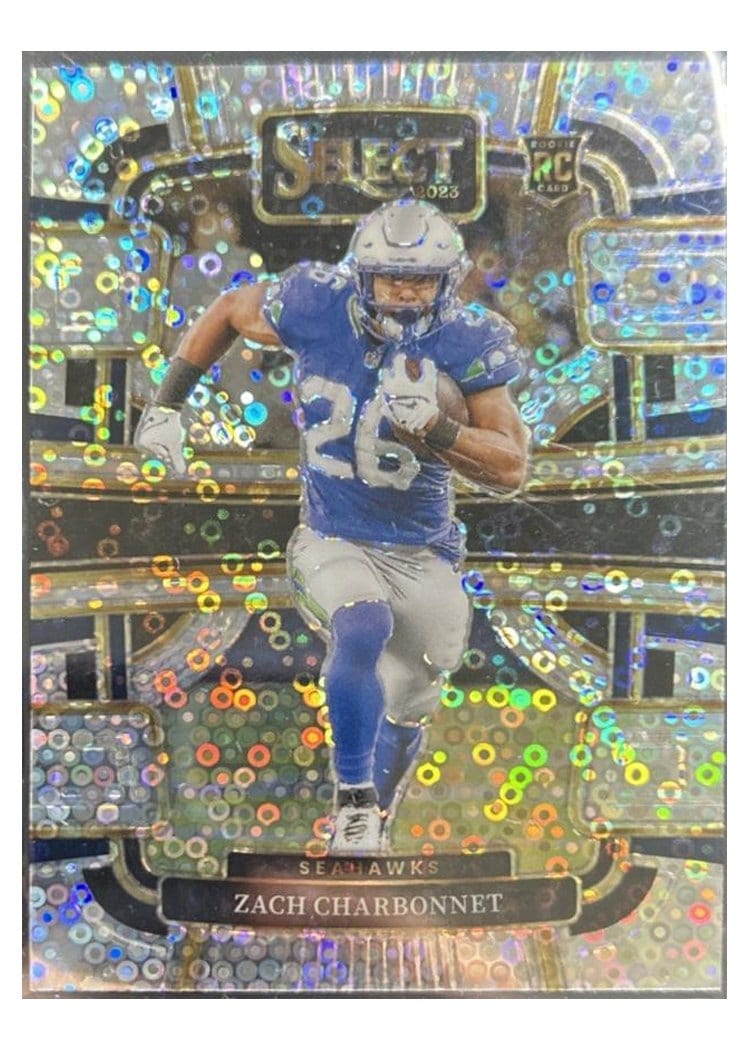 2023 Panini Select Base Set Zach Charbonnet #86 card