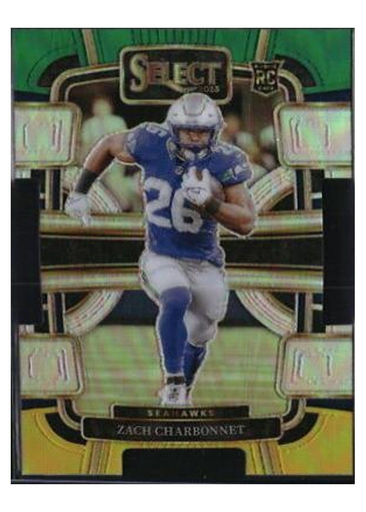 2023 Panini Select Base Set Zach Charbonnet #86 card