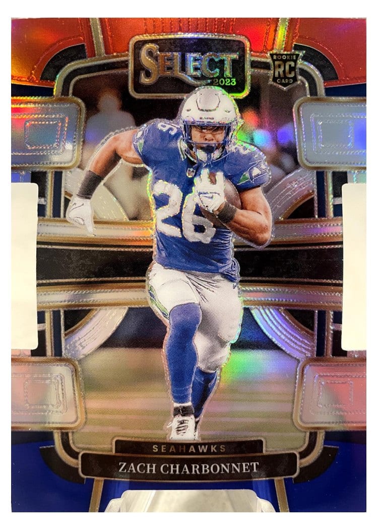 2023 Panini Select Base Set Zach Charbonnet #86 card