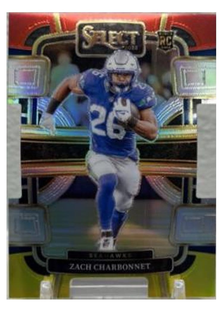 2023 Panini Select Base Set Zach Charbonnet #86 card