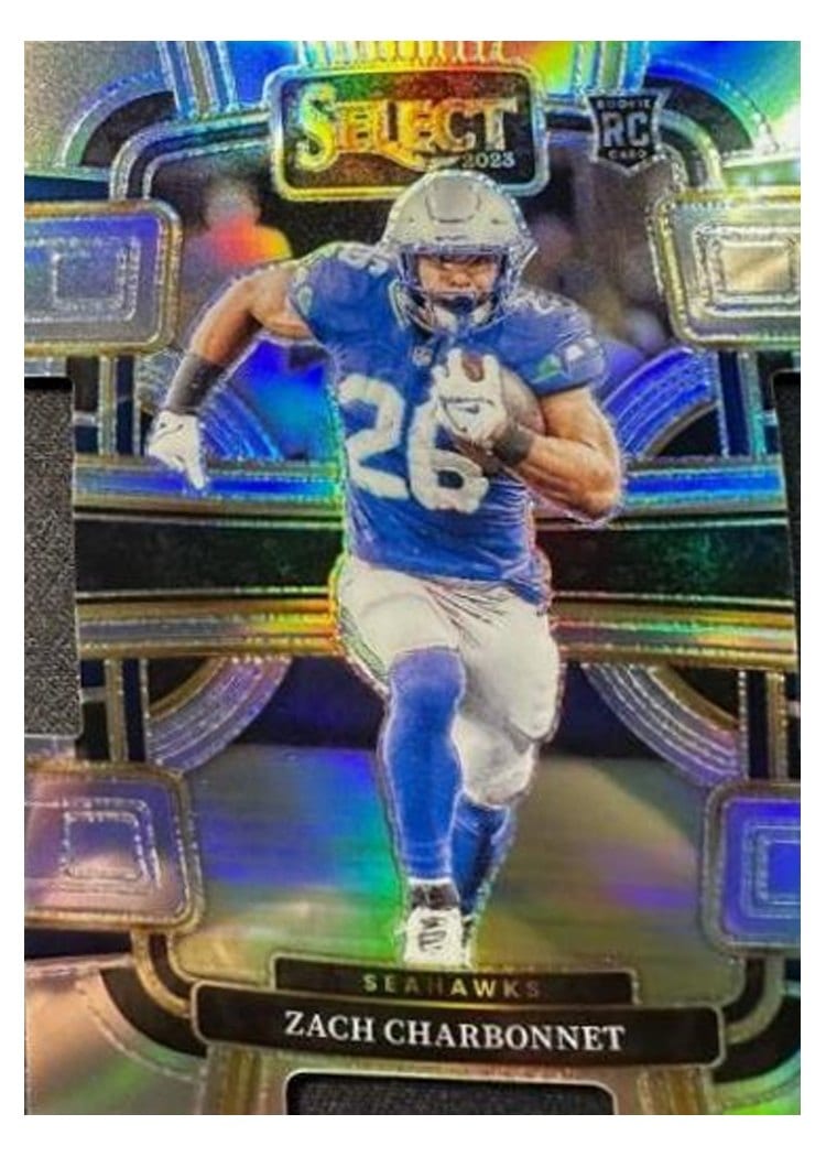 2023 Panini Select Base Set Zach Charbonnet #86 card