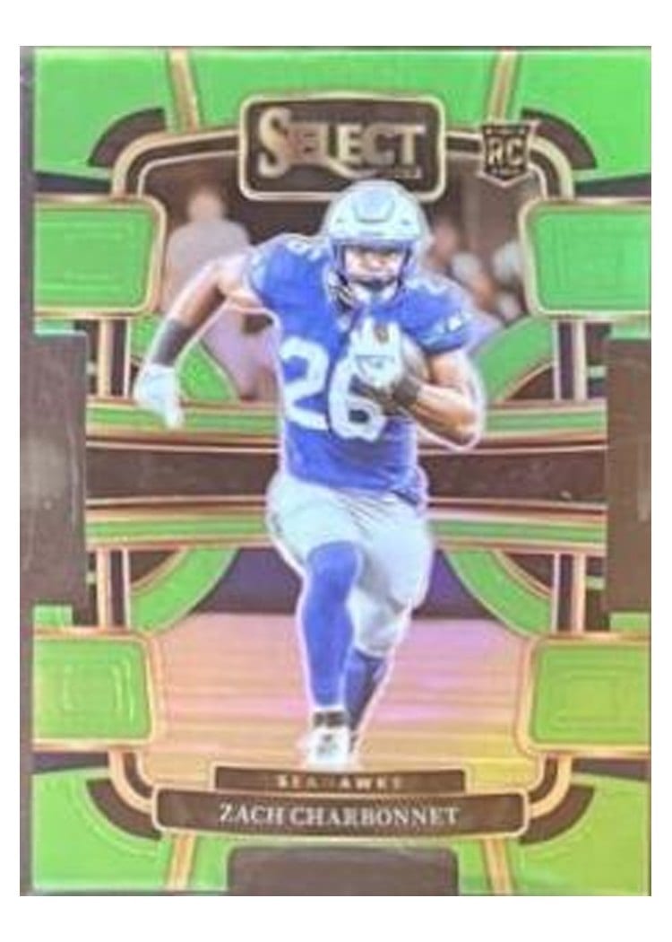 2023 Panini Select Base Set Zach Charbonnet #86 card