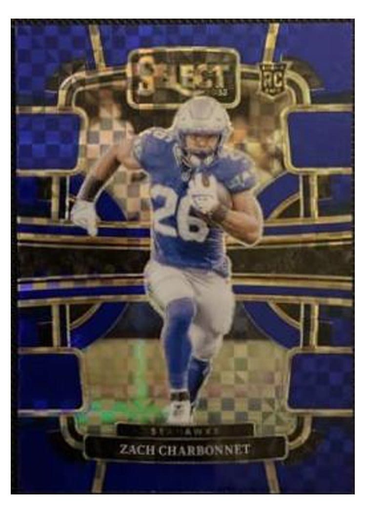 2023 Panini Select Base Set Zach Charbonnet #86 card