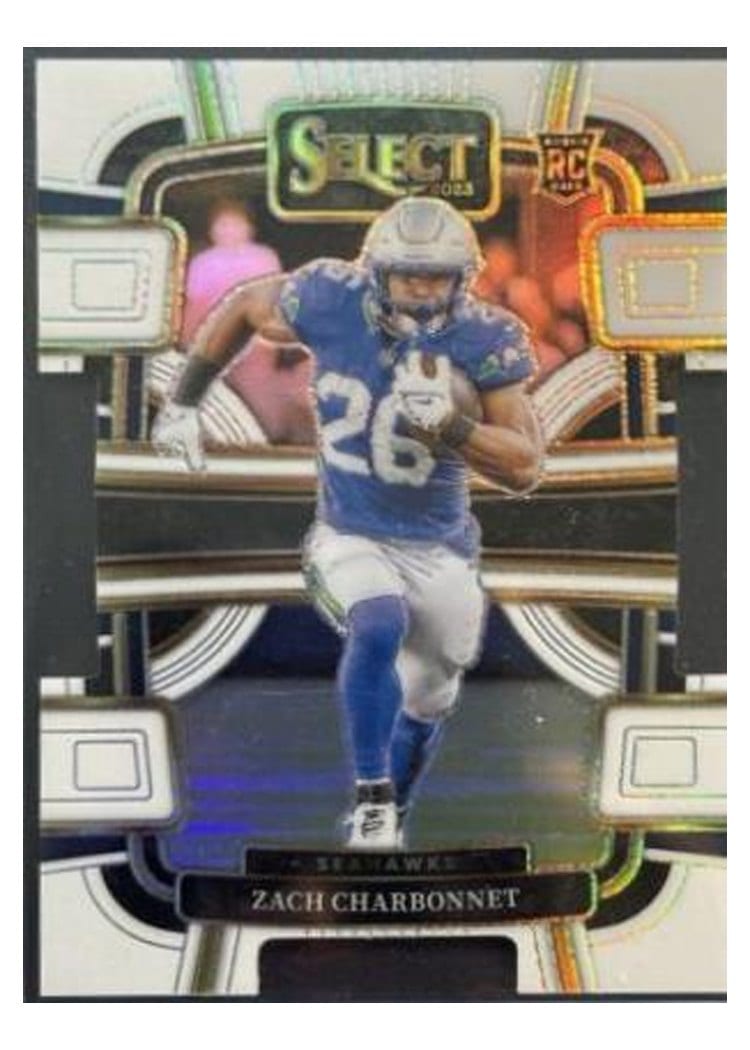 2023 Panini Select Base Set Zach Charbonnet #86 card
