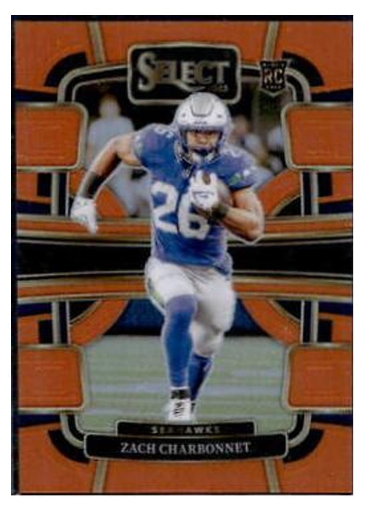 2023 Panini Select Base Set Zach Charbonnet #86 card