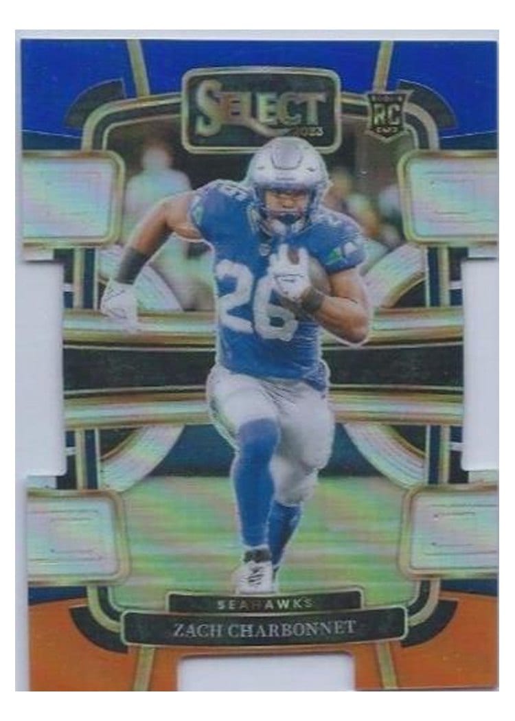 2023 Panini Select Base Set Zach Charbonnet #86 card