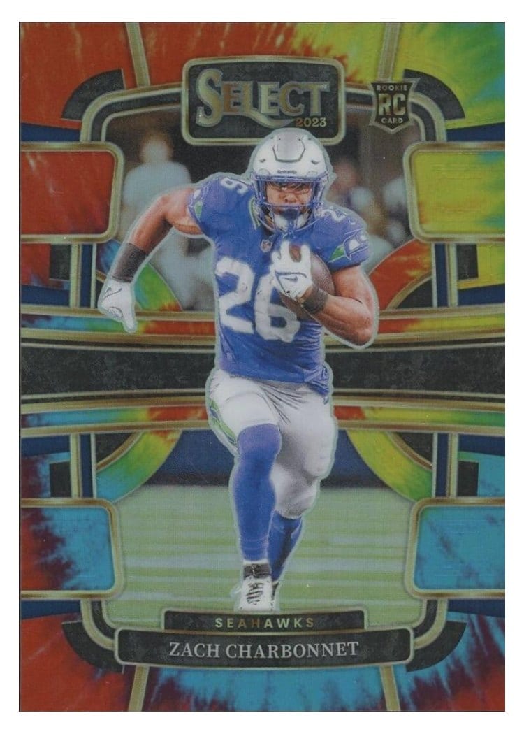 2023 Panini Select Base Set Zach Charbonnet #86 card