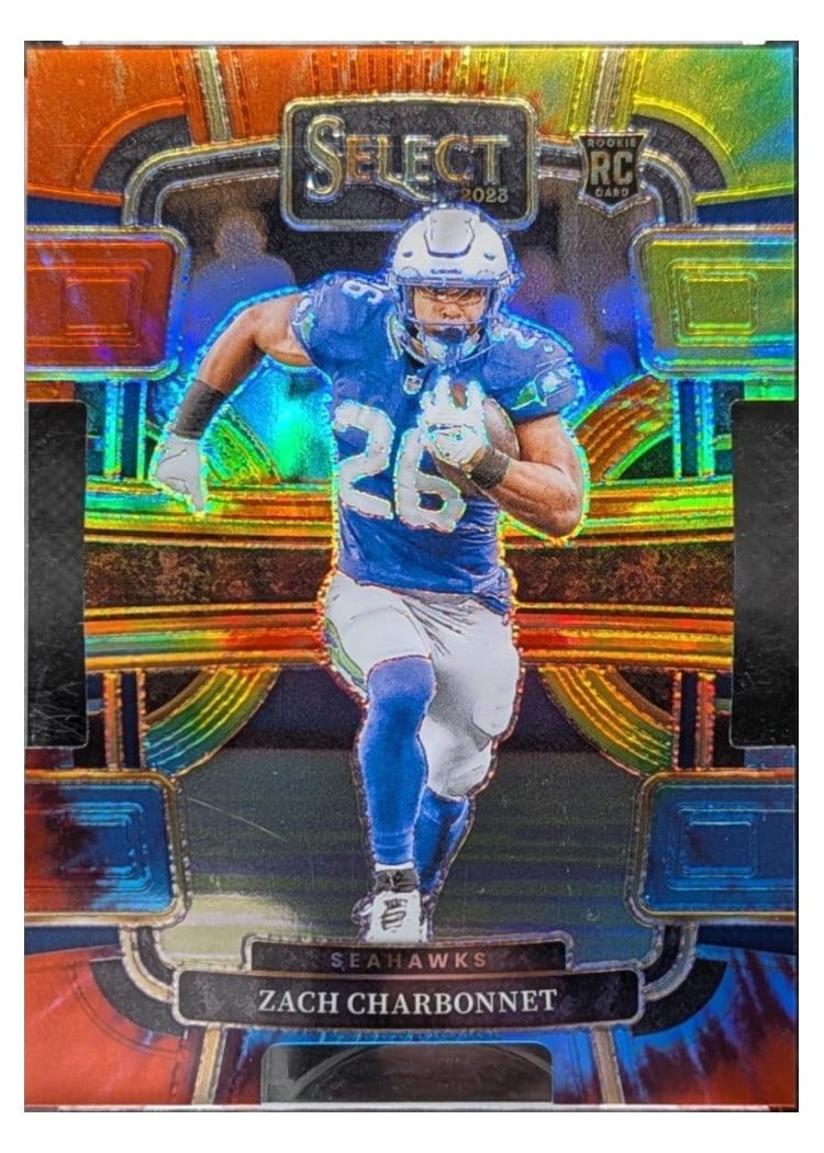 2023 Panini Select Base Set Zach Charbonnet #86 card