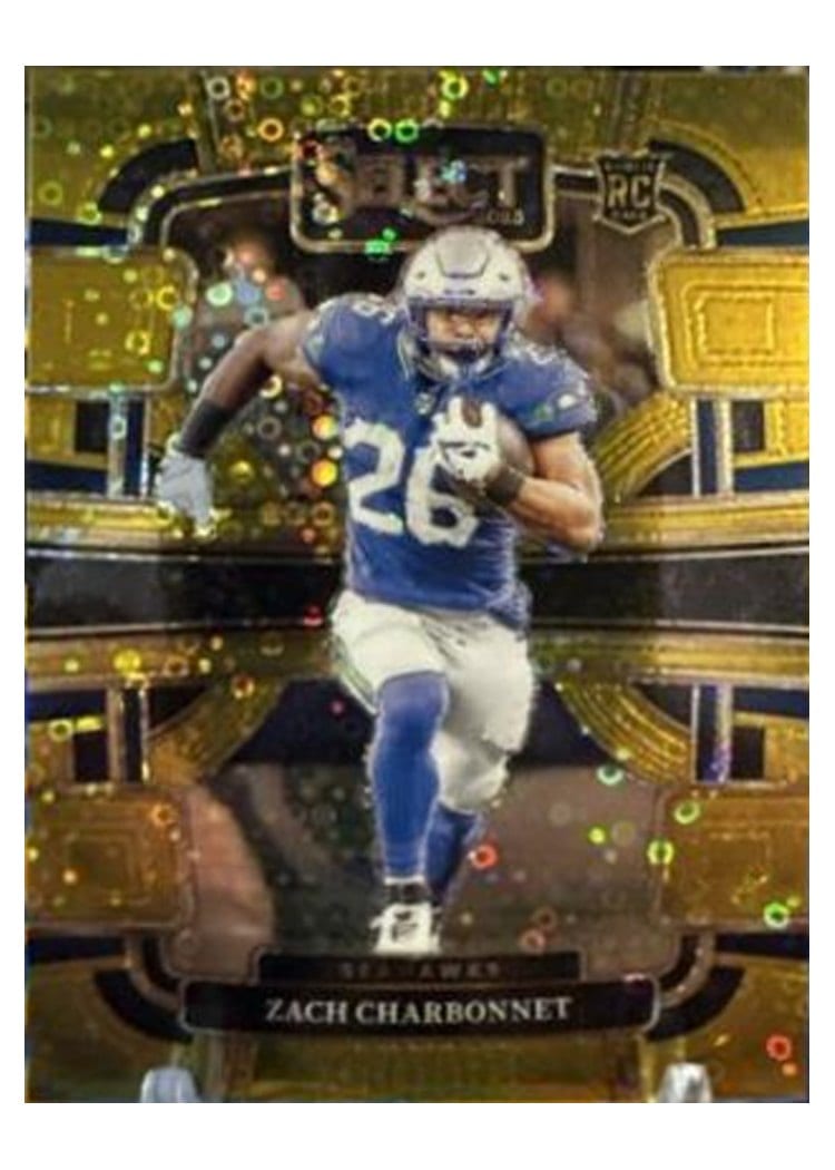 2023 Panini Select Base Set Zach Charbonnet #86 card