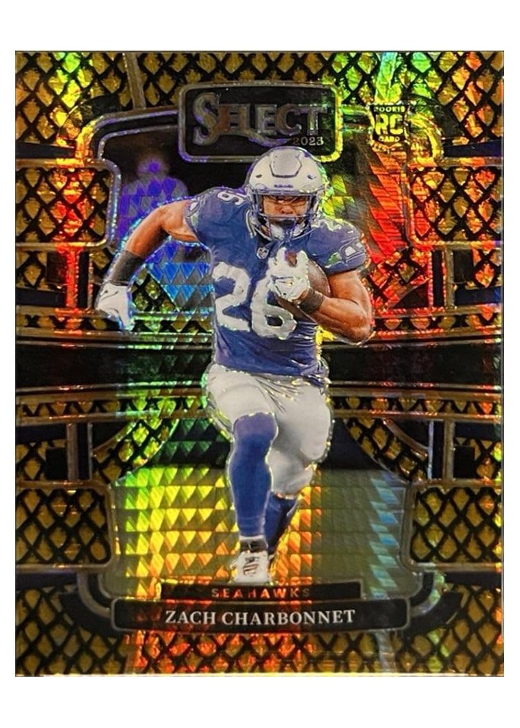 2023 Panini Select Base Set Zach Charbonnet #86 card