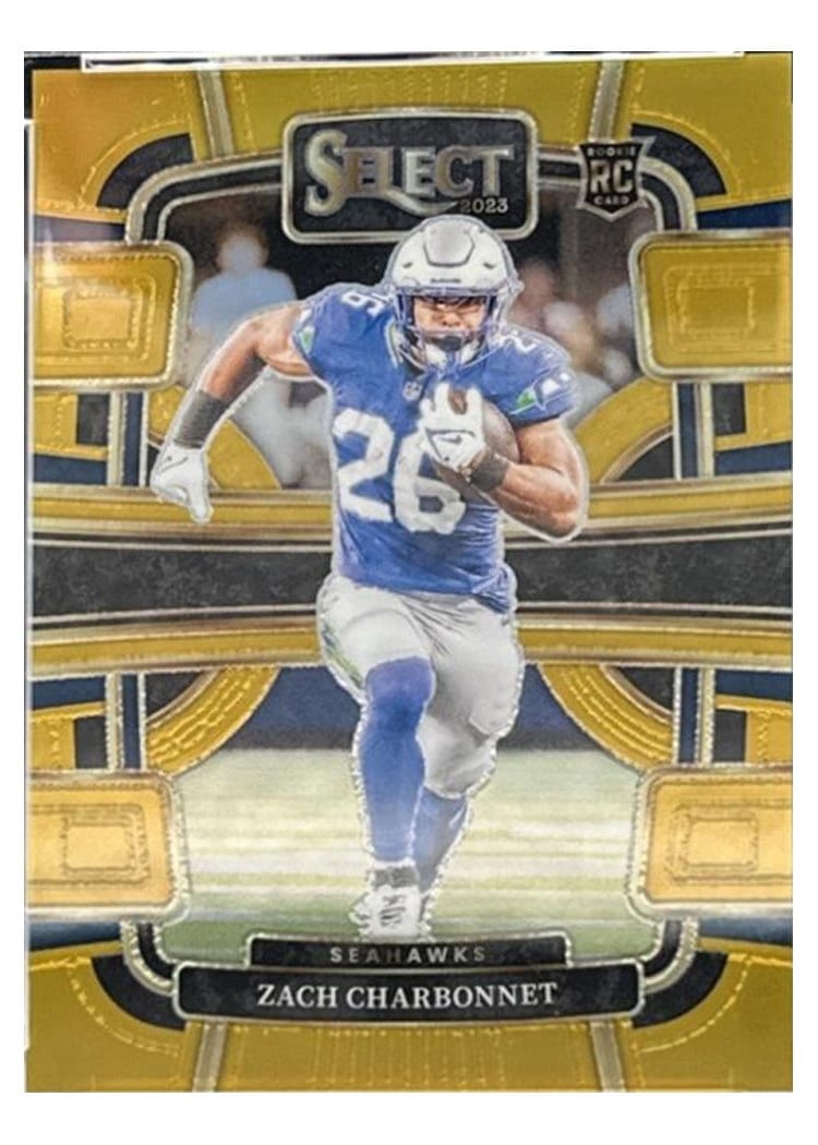 2023 Panini Select Base Set Zach Charbonnet #86 card