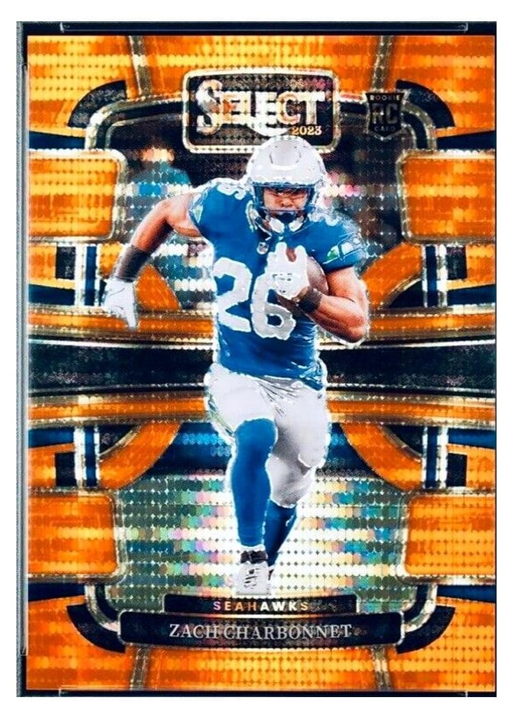 2023 Panini Select Base Set Zach Charbonnet #86 card