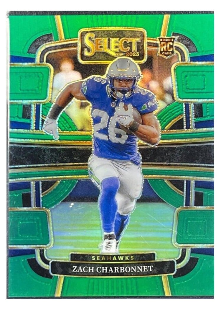 2023 Panini Select Base Set Zach Charbonnet #86 card