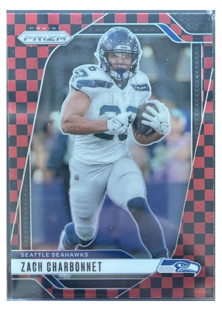 2024 Panini Prizm Base Set Zach Charbonnet #264 card