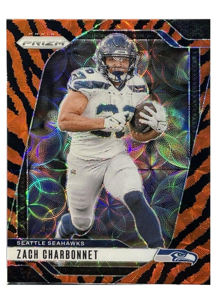 2024 Panini Prizm Base Set Zach Charbonnet #264 card