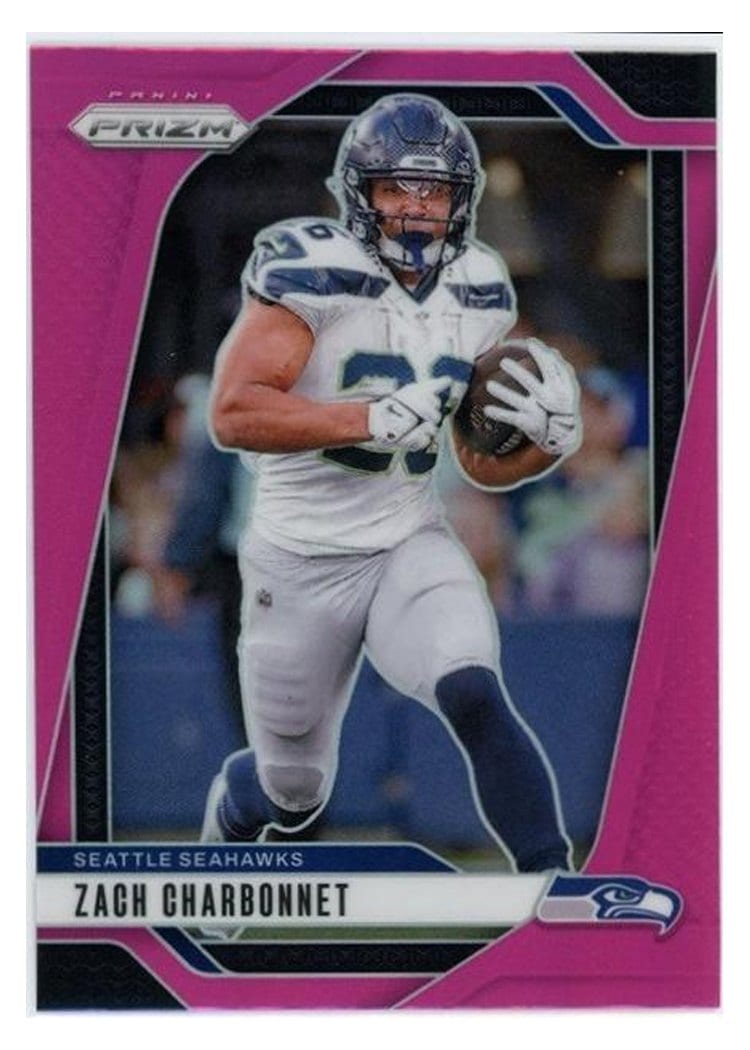 2024 Panini Prizm Base Set Zach Charbonnet #264 card
