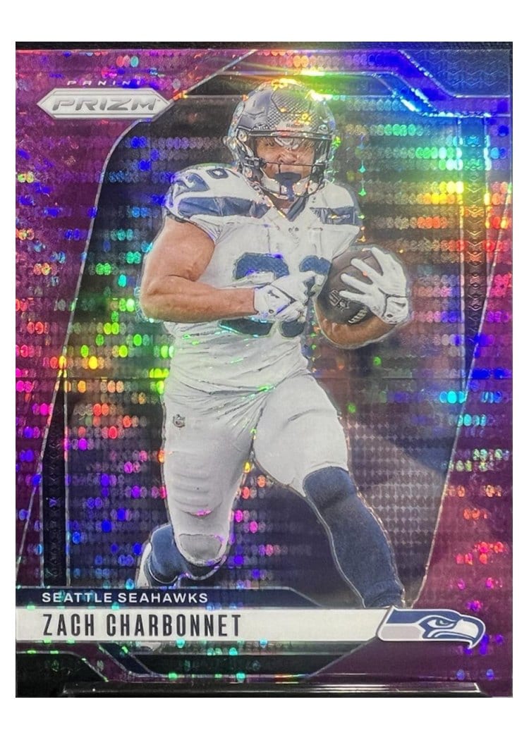 2024 Panini Prizm Base Set Zach Charbonnet #264 card