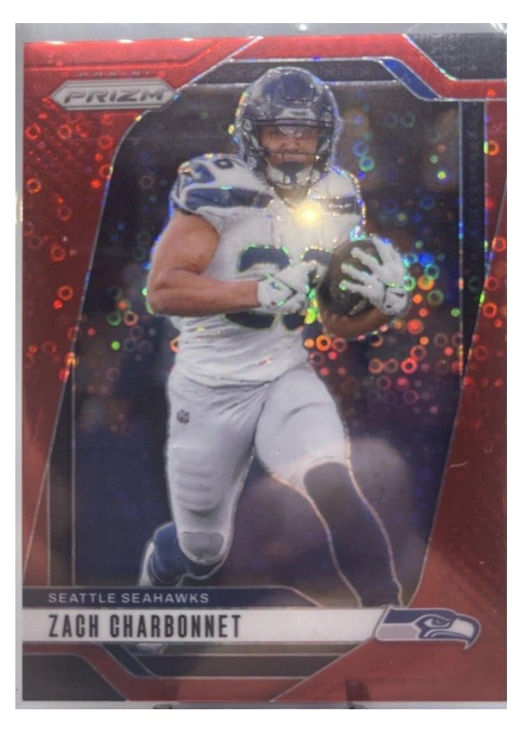 2024 Panini Prizm Base Set Zach Charbonnet #264 card